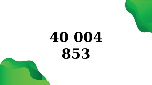 40 004 853 
