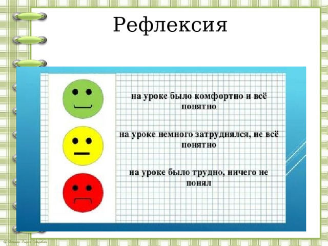  Рефлексия 