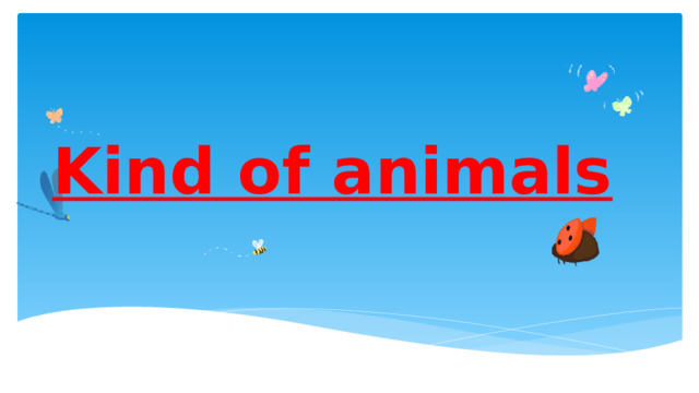 Kind of animals 