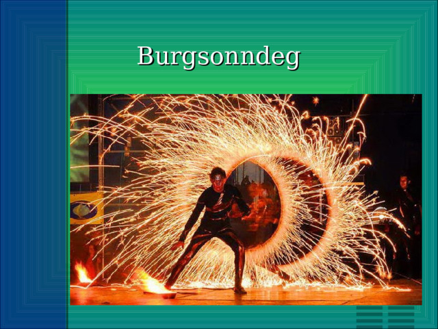 Burgsonndeg 
