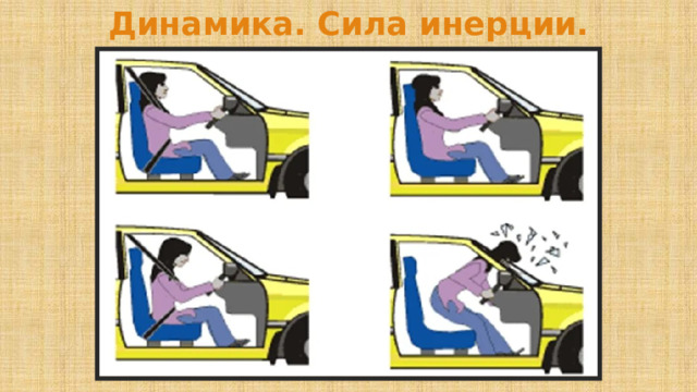 Динамика. Сила инерции. 