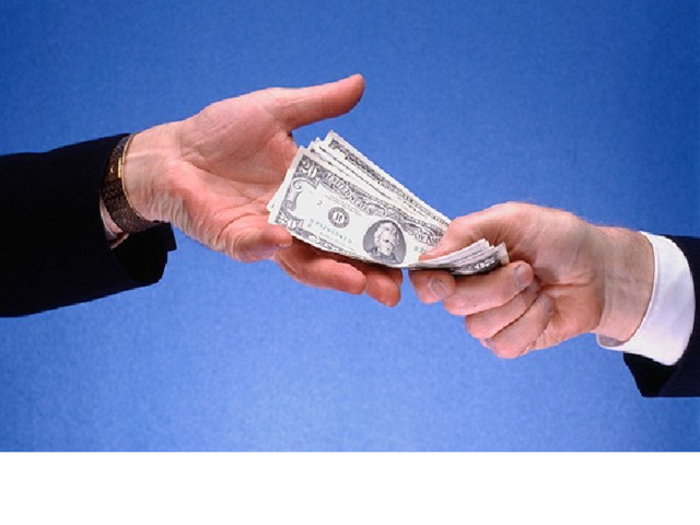 Pay in cash 
