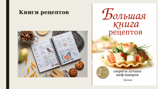 Книги рецептов 