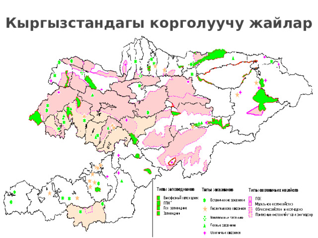 Кыргызстандагы корголуучу жайлар 