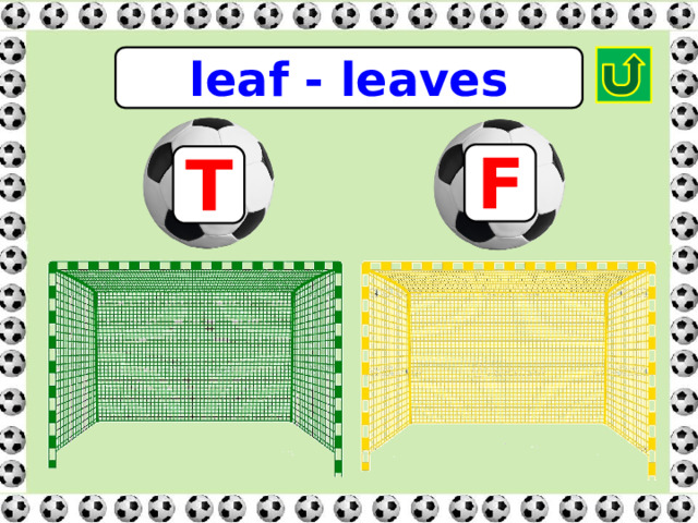 leaf - leaves F T 