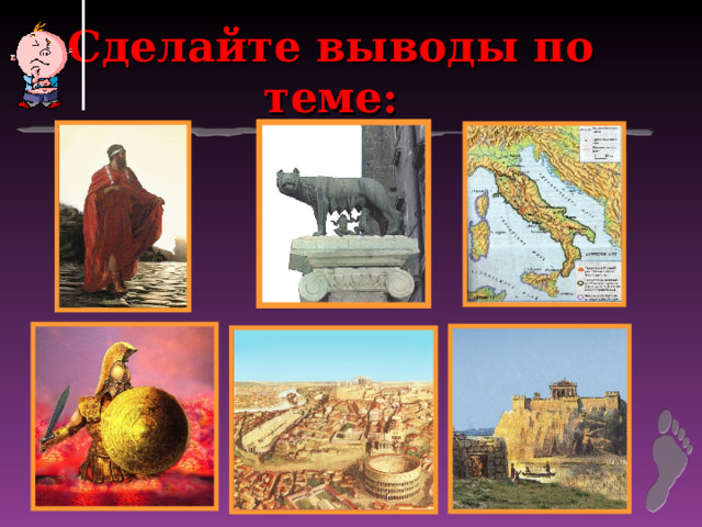 Сделайте выводы по теме: 