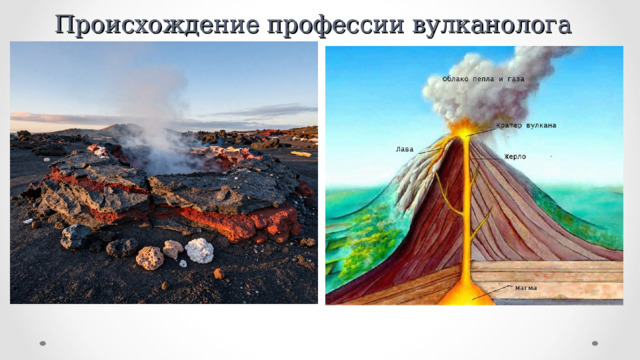 Происхождение профессии вулканолога 