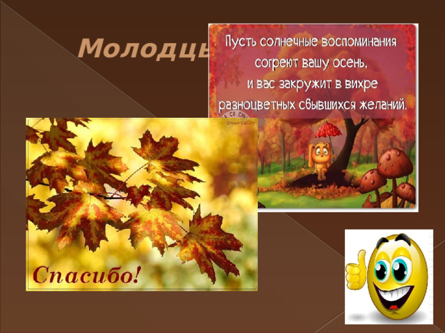 Молодцы! 