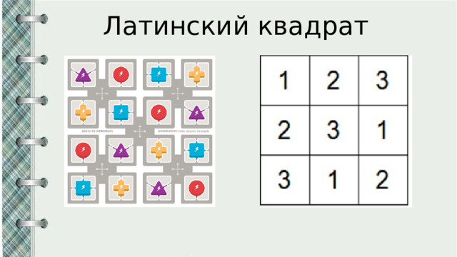 Латинский квадрат 