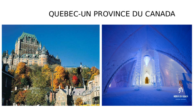  QUEBEC-UN PROVINCE DU CANADA 