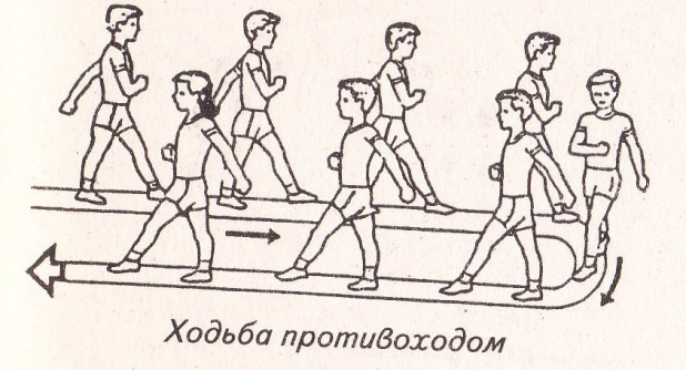 Ходьба и бег колонной по одному. Строевые упражнения ходьба противоходом. Ходьба в колонне. Ходьба змейкой. Строевые упражнения бег.