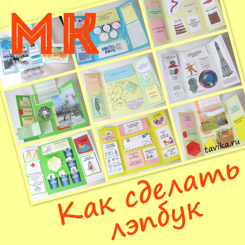 Как сделать конвертики для лэпбука