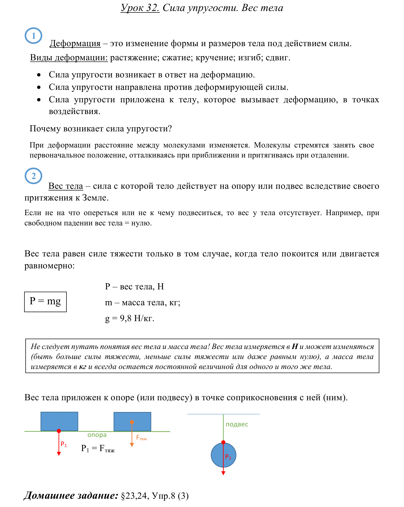 Конспект по физике сила. Сила упругости 7 класс физика. Точка приложения сила упругости 7 класс физика. Вес тела конспект. Сила упругости вес тела.