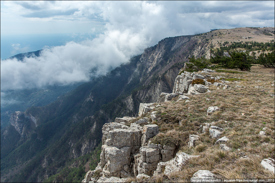 Плато ай Петри в Крыму