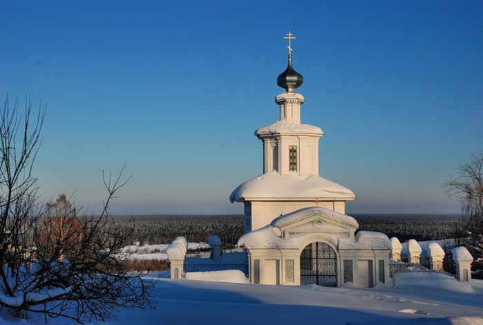 Соликамск Церковь зимой