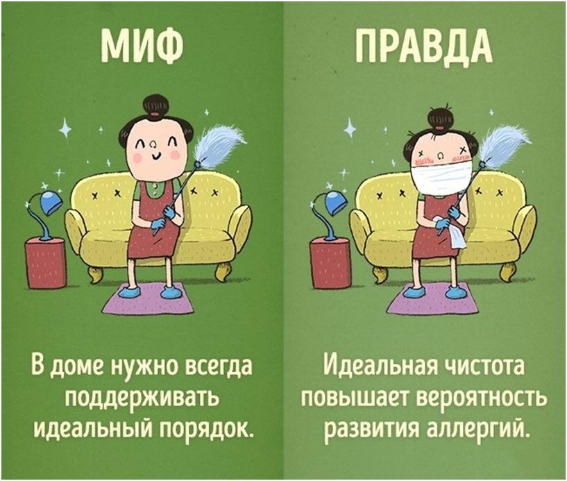 Миф и правда в картинках