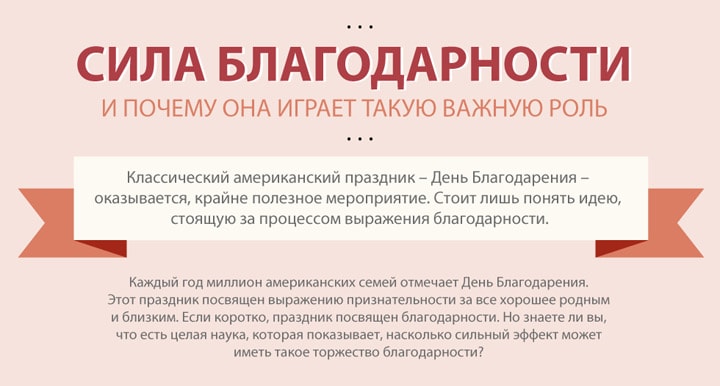 Быть благодарным важно пример из литературы Сила благодарности.