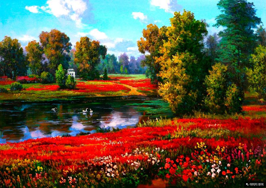 Пейзажи природы живопись