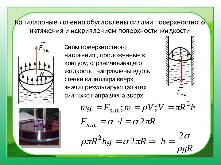 Какие силы действуют на каплю. Формула Лапласа капиллярные явления. Поверхностное натяжение смачивание и капиллярность. Формула Лапласа поверхностное натяжение жидкости. Сила поверхностного натяжения формула 10 класс физика.