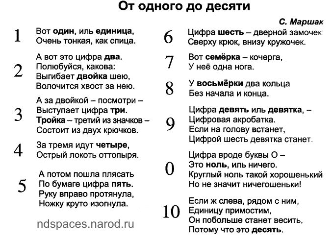 Используя в каждом примере цифры