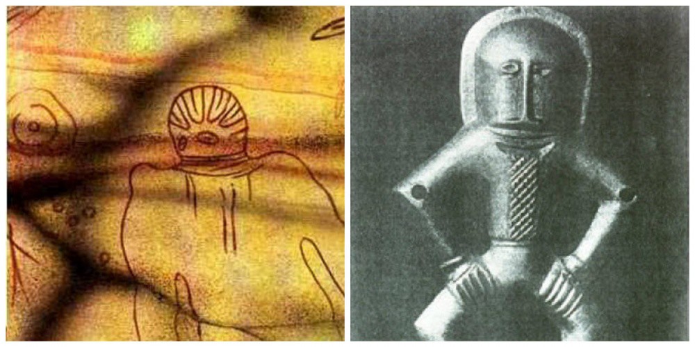 Метки истории. Наскальные рисунки Египта с инопланетянами. Древние изображения пришельцев. Инопланетяне в древнем Египте.
